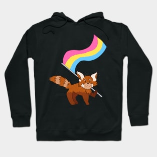 Red Panda Pansexual Pride Hoodie